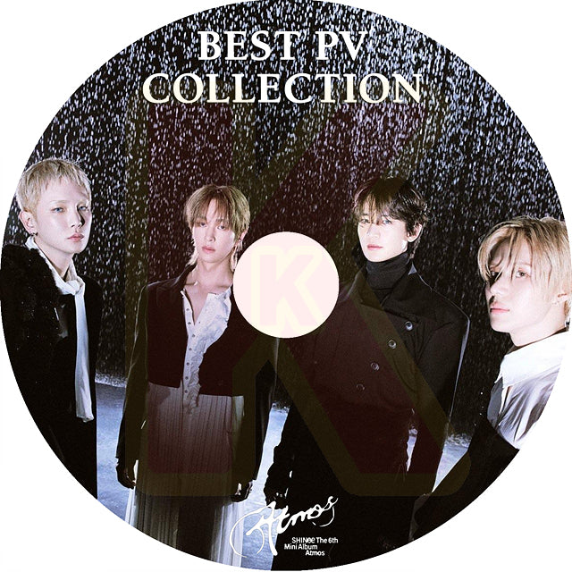 K-POP DVD SHINee 2026 BEST PV COLLECTION - Atmos / HARD / Atlantis / Don't Call Me / Good Evening / Married To The Music - SHINee シャイニー オンユ ONEW キー KEY ミンホ MINHO テミン TAEMIN KPOP DVD