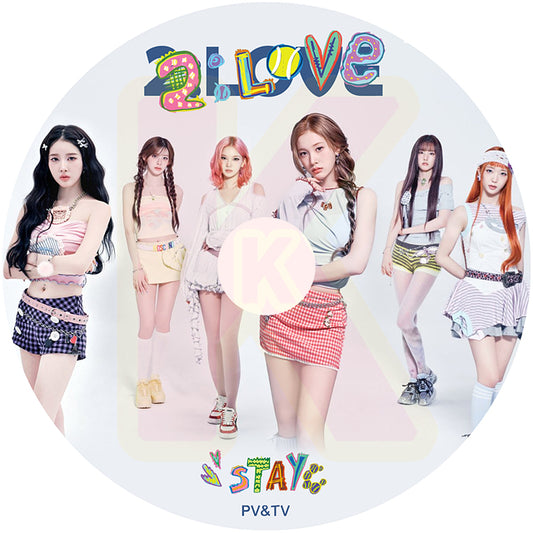 K-POP DVD STAYC 2026 PV/TV - 2 LOVE / I WANT IT / BEBE / GPT / Bubble / Teddy Bear 他 - ステイシー KPOP DVD