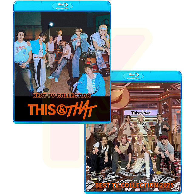 Blu-ray STRAY KIDS 2026 BEST PV / TV 2枚Set  - This & That / Do It / DIVINE / CEREMONY / Walkin On Water / JJAM / Chk Chk Boom 他 - ストレイキッズ KPOP ブルーレイ