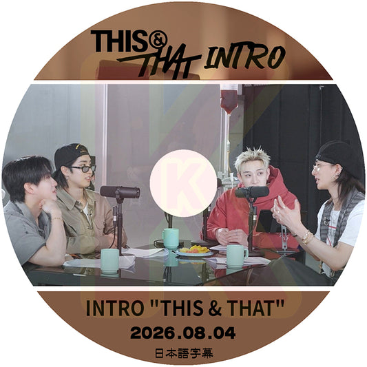 K-POP DVD Stray Kids INTRO "THIS & THAT" 2026.08.04 日本語字幕あり SKZ スキズ ストレイキッズ KPOP DVD