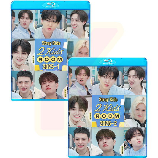 Blu-ray Stray Kids 2025 2 Kids Room 2枚SET 日本語字幕あり スキズ ストレイキッズ K-POP ブルーレイ