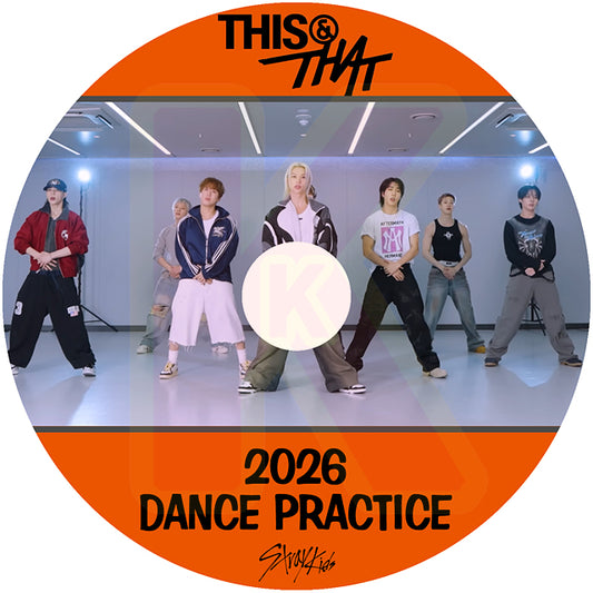 K-POP DVD Stray Kids 2026 DANCE PRACTICE - This & That / CEREMONY 他 - ストレイキッズ KPOP DVDK-POP DVD Stray Kids 2026 DANCE PRACTICE - This & That / CEREMONY 他 - ストレイキッズ KPOP DVD