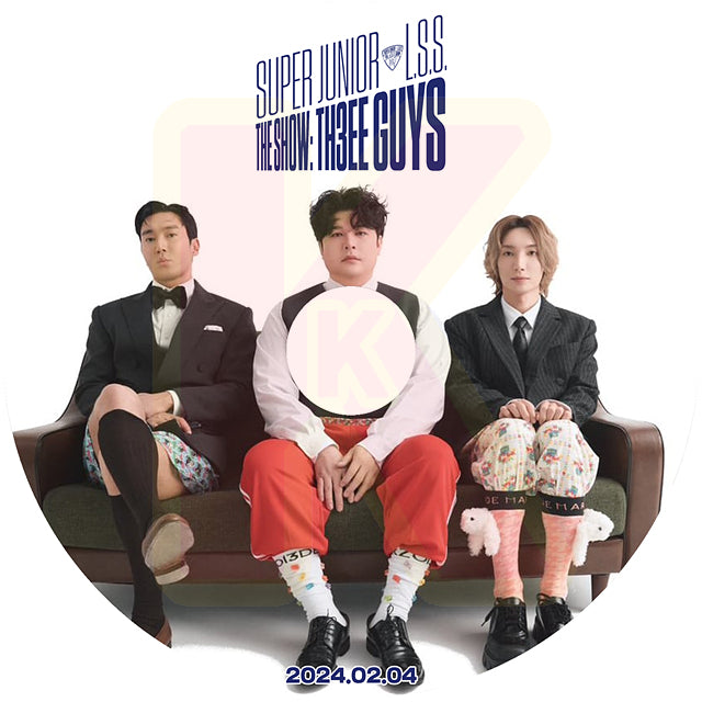 K-POP DVD SUPER JUNIOR L.S.S. THE SHOW: Th3ee Guys 2024.02.04 日本語字幕あり スーパージュニアLSS イトゥク シンドン シウォン KPOP DVD
