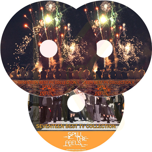 K-POP DVD Seventeen 2024 2nd BEST PV&TV COLLECTION 3枚set - LOVE, MONEY, FAME / MAESTRO  他 - セブンティーン セブチ KPOP DVD