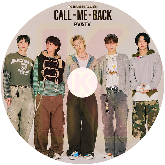 K-POP DVD TNX 2026 PV&TV Collection - CALL ME BACK / For Real? / FUEGO / Love or Die / MOVE - ティーエンエックス KPOP DVD