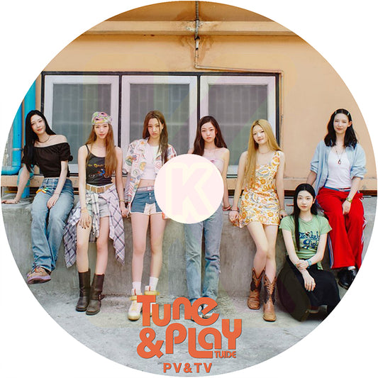 K-POP DVD TUIDE 2026 PV＆TV Collection - SUN KISS / GRLS  テュイド KPOP DVD