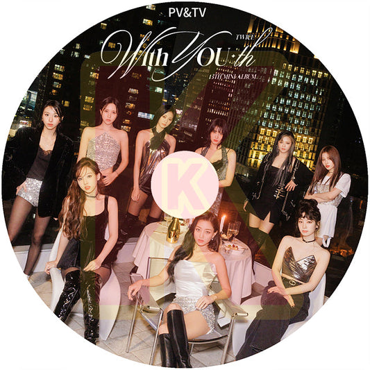 K-POP DVD TWICE 2024 PV/TV - ONE SPARK SET ME FREE Talk That Talk SCIENTIST The Feels Alcohol-Free - TWICE トゥワイス ナヨン ジョンヨン モモ サナ ジヒョ ミナ ダヒョン チェヨン ツウィ KPOP DVD