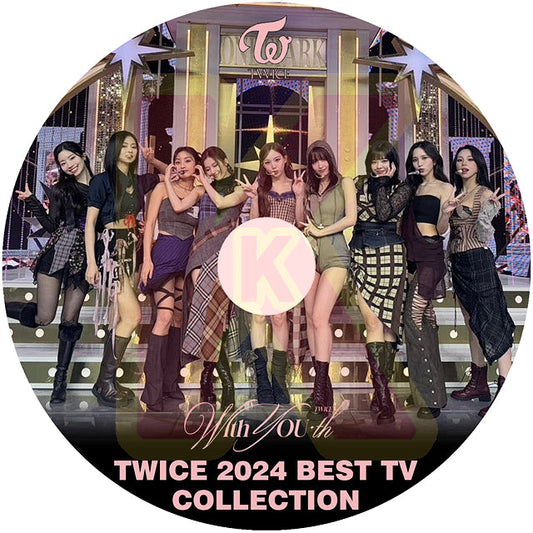 K-POP DVD TWICE 2024 BEST TV Collection - ONE SPARK SET ME FREE Talk That Talk SCIENTIST The Feels Alcohol-Free - TWICE トゥワイス ナヨン ジョンヨン モモ サナ ジヒョ ミナ ダヒョン チェヨン ツウィ KPOP DVD