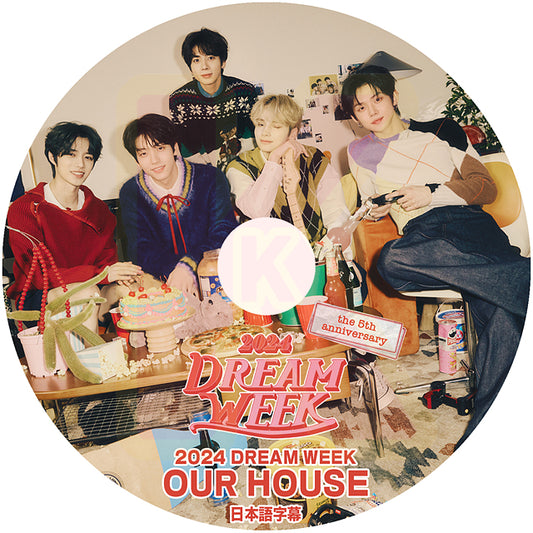 K-POP DVD TXT 2024 DREAN WEEK TXT OUR HOUSE 他 日本語字幕あり TXT トゥモローバイトゥゲザー ヨンジュン スビン ヒュニンカイ テヒョン ボムギュ 韓国番組 TXT KPOP DVD
