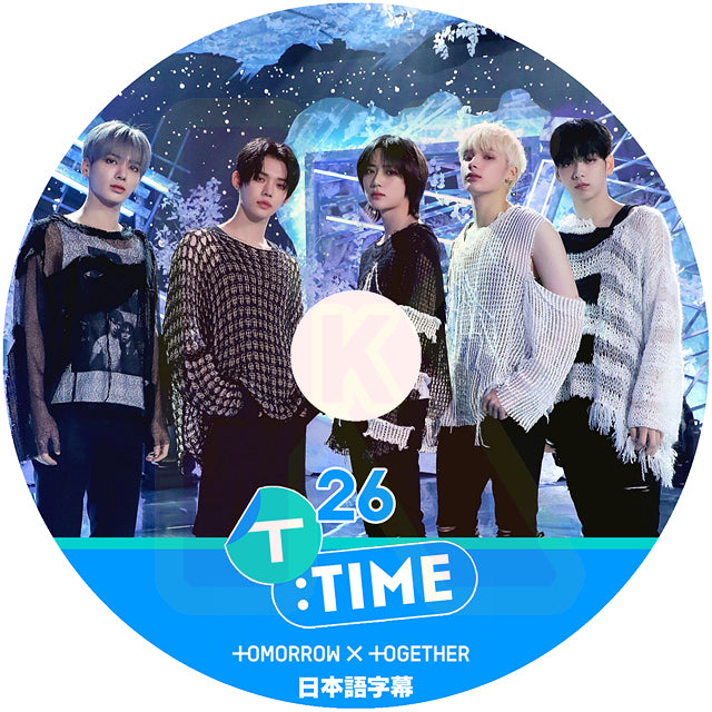 K-POP DVD TXT TIME #26 日本語字幕あり トゥモローバイトゥゲザー KPOP DVD