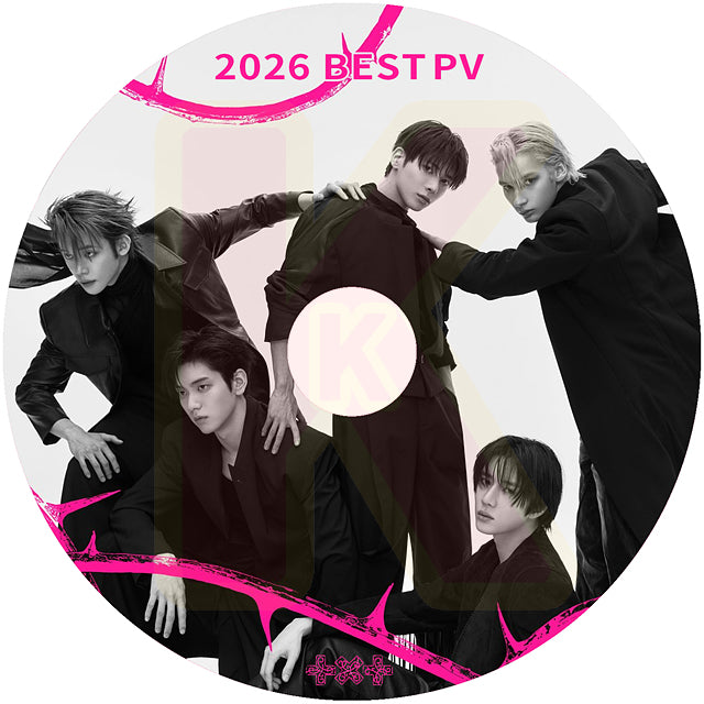 K-POP DVD TXT 2026 BEST PV Collection #1  - Stick With You / Beautiful Strangers / Love Language 他 - トゥモローバイトゥゲザー KPOP DVD