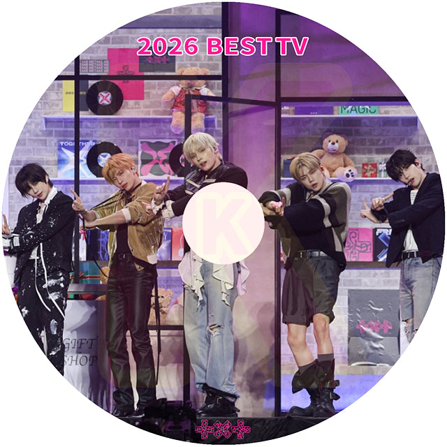 K-POP DVD TXT 2026 BEST TV Collection  - Stick With You / Beautiful Strangers / Love Language 他 -  トゥモローバイトゥゲザー KPOP DVD
