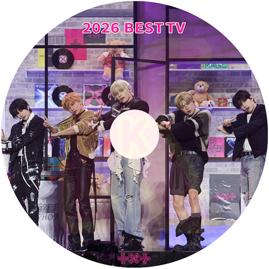 K-POP DVD TXT 2026 BEST TV Collection  - Stick With You / Beautiful Strangers / Love Language 他 -  トゥモローバイトゥゲザー KPOP DVD