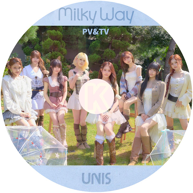 K-POP DVD UNIS 2026 PV/TV Collection - Sky Land, Star Land / SWICY / Curious / SUPERWOMAN - ユニス UNIVERSE TICKET ユニチケ KPOP DVD