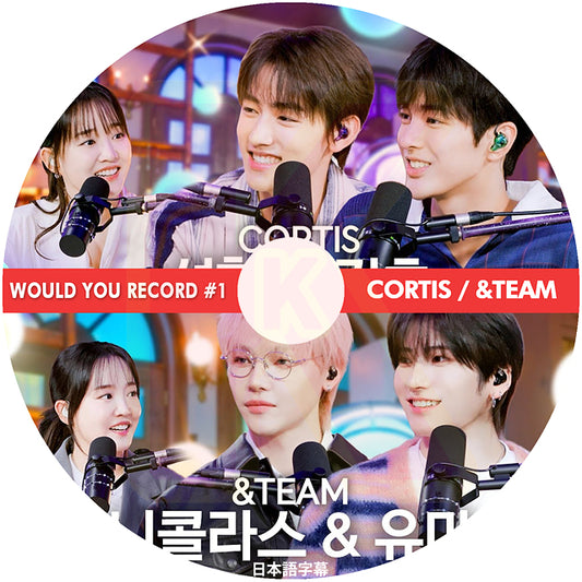 K-POP DVD WOULD RECORD #1 CORTIS / &TEAM 日本語字幕あり 韓国バラエティ KPOP DVD