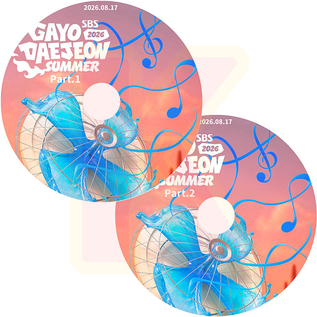K-POP DVD 2026 Gayo Daejeon: Summer 2枚セット 2026.8.17 K-POP音楽歌謡祭 KPOP DVD
