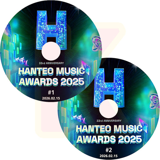 K-POP DVD 33TH HMA HANTEO MUSIC AWARDS 2枚Set 2026.02.15  KPOP DVD