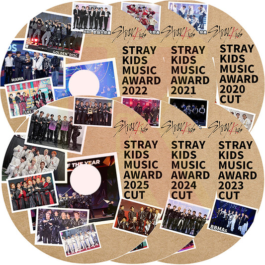 K-POP DVD Stray Kids 2020-2025 MUSIC Awards CUT 6枚SET SKZ ストレイキッズ KPOP DVD