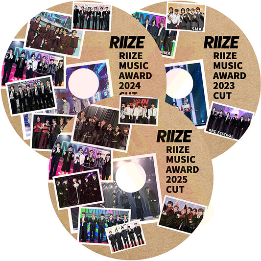 K-POP DVD RIIZE 2023-2025 MUSIC Awards CUT 3枚SET ライズ KPOP DVD